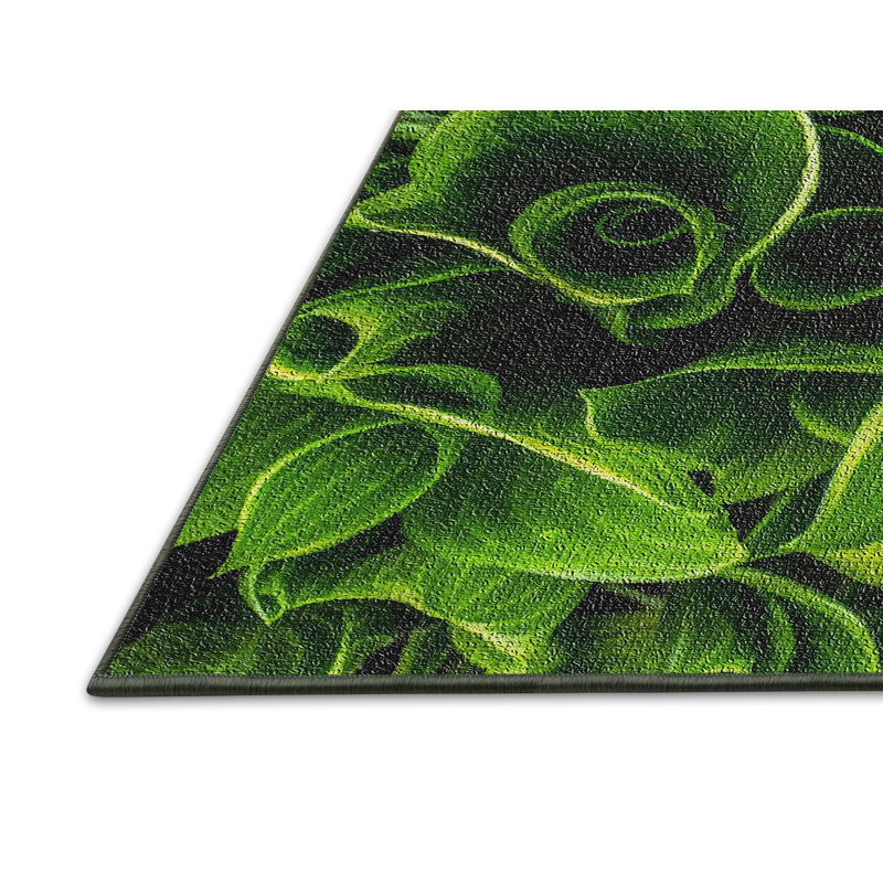 Tapis de zone verte 26 feuilles, Rectangle 5 pi x 7 pi