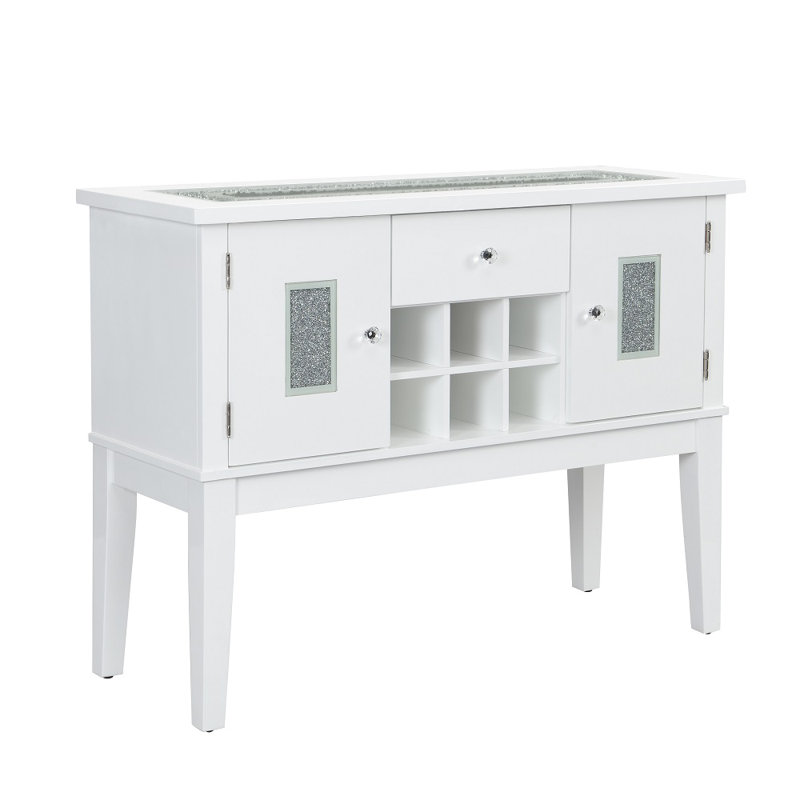 Buffet décoratif blanc