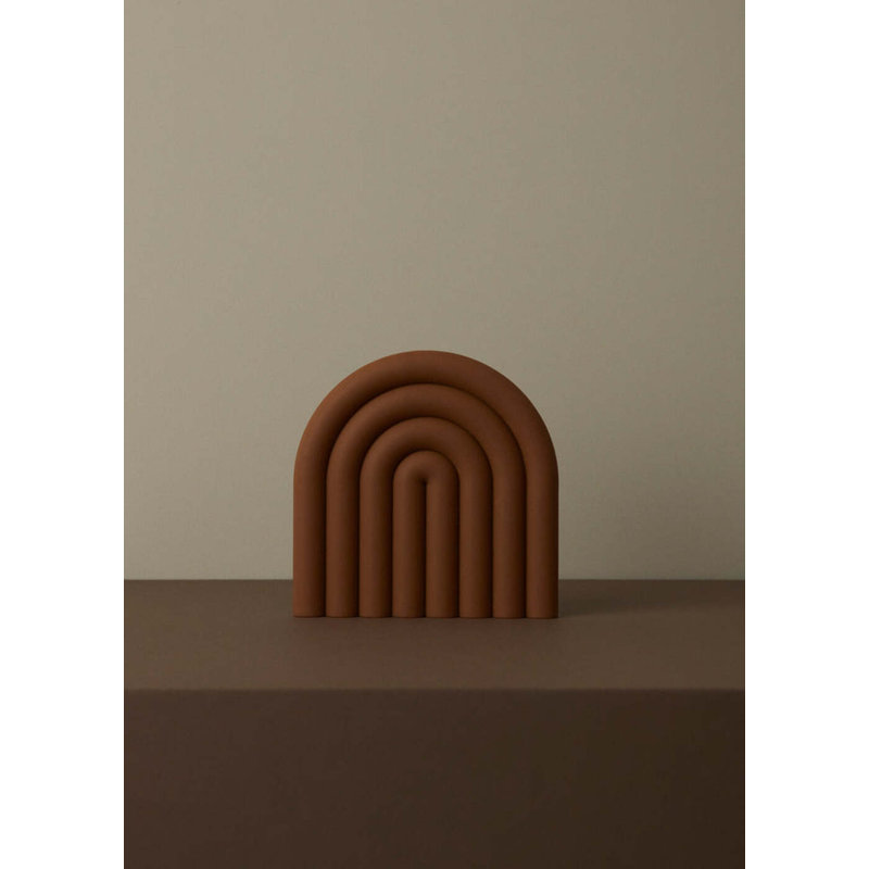 Rainbow Silicone Trivet, Caramel