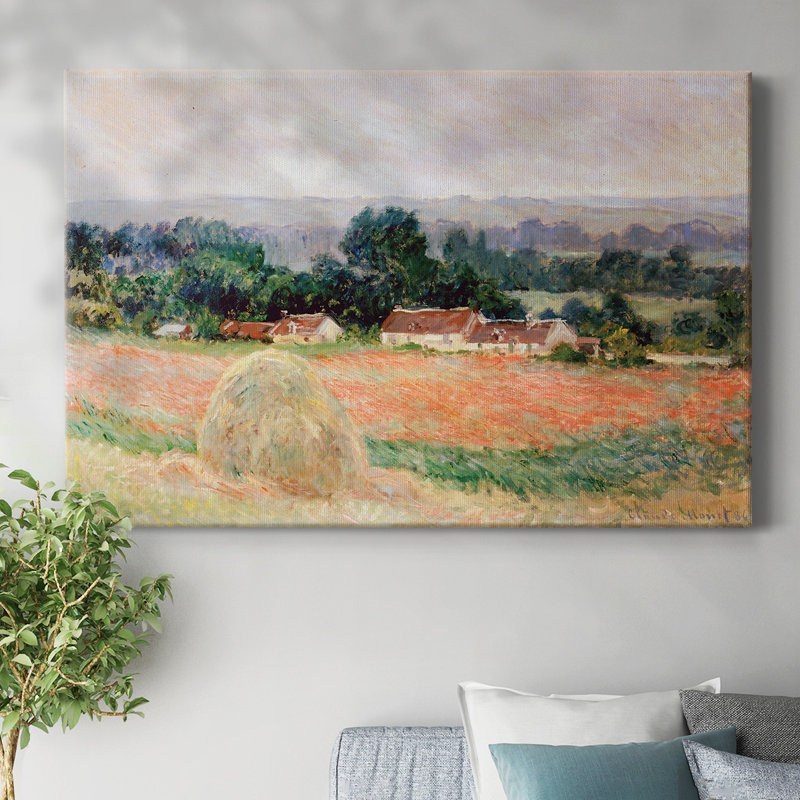 Monet - Toile tendue avec châssis, H 18 po x l 27 po