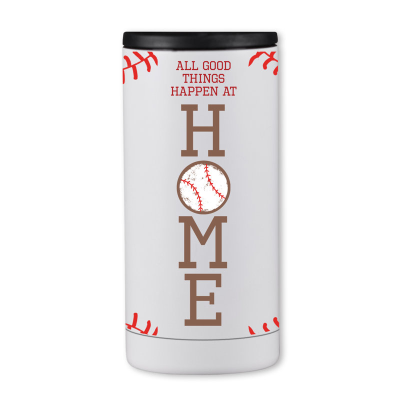 No Place Like Home Baseball 12 oz. Beverage Sleeve