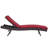 Gather Synthetic Rattan Weave Outdoor Chaise Lounges by Modway-2028703921
