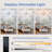 30.7In Ceiling Fan With Lights, Remote Control 3 Color Temperatures,6 Gear Wind Speed Fan Light-2113708910-2113708904