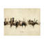 Michael Tompsett, «Lahore Pakistan Skyline Vintage», art sur toile-1326378214