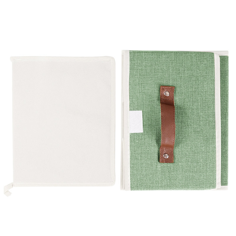 Grands bacs pliables en tissu, Vert