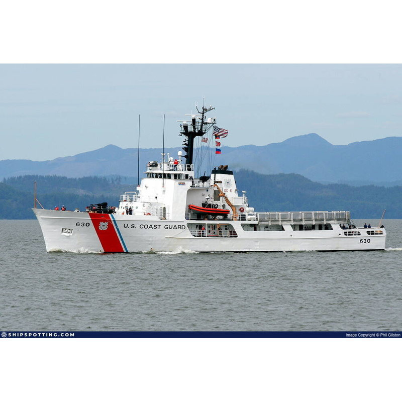 USCG Alerte modèle de bateau de l'EMC-630 L, H 10 po x l 30 po x P 5 po