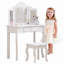 Giglio Kids Vanity Set with Mirror-1412030084