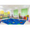 Tapis bleu capitonné Alphabet Classroom Seating