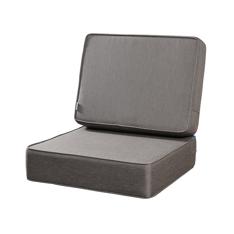 Coussin de dossier / siège d'extérieur, Gris