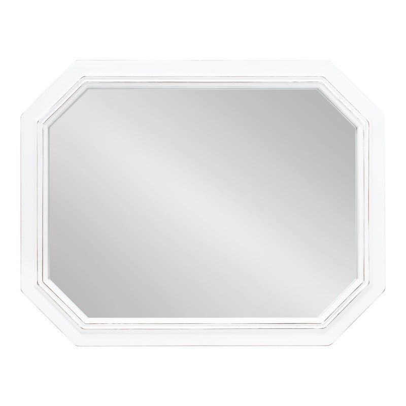 Miroir d'appoint Farmhouse, Blanc