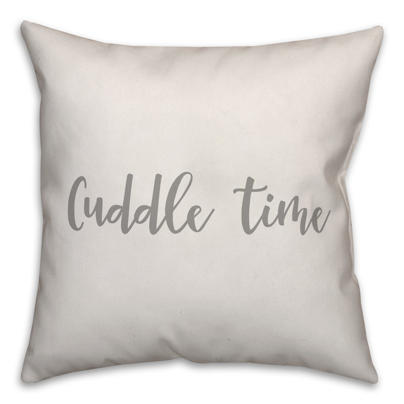  Coussin Cuddle Time, Blanc, Coussin et housse de coussin