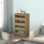 Meuble de rangement modulaire de 54,3 cm de largeur avec 4 tiroirs