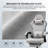 GTPLAYER Gaming Chair, Computer Office Chair with Pocket Spring Cushion, Linkage Armrests and Footrest, High Back Ergonomic Computer Chair with Lumbar Support Task Chair with Footrest-94758145