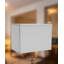 Abat-jour rectangulaire en lin H 10 po x l 8 po (araignée)-50342285-122873804