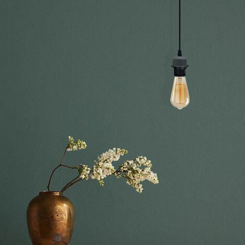 Bastow 2 - Light Single Pendant, Grey, No