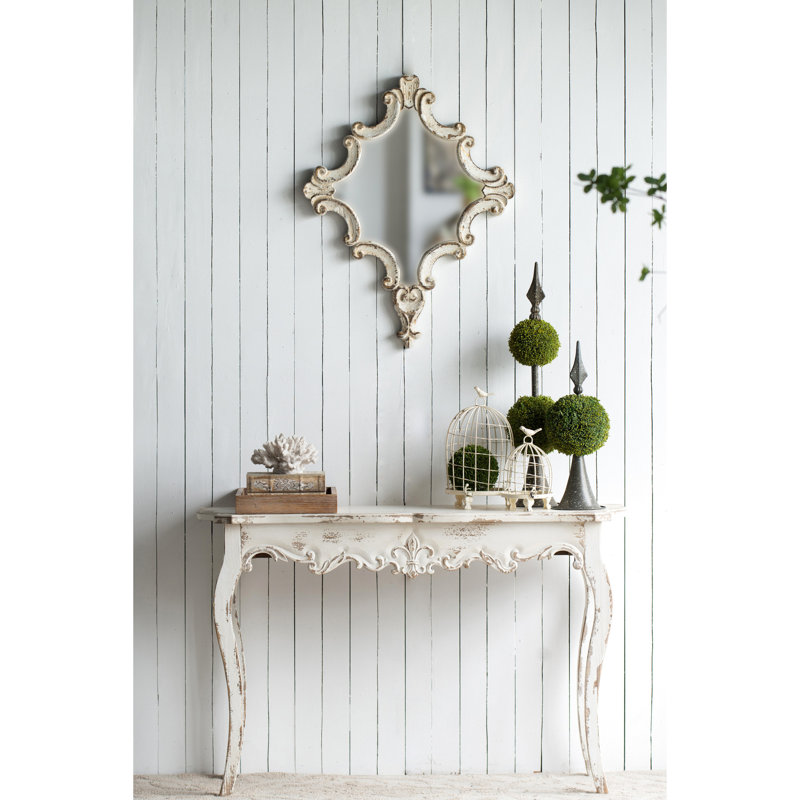Grand lit, console Slimline Whitewash, couloir, salon, bois de sapin, pieds, chambre à coucher,