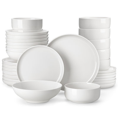 Sahit 32 Piece Porcelain China Dinnerware Set - Service for 8
