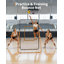 Filet de rebond de volleyball 7 x 4 pi - filet de rebond à angle réglable pour l'entraînement