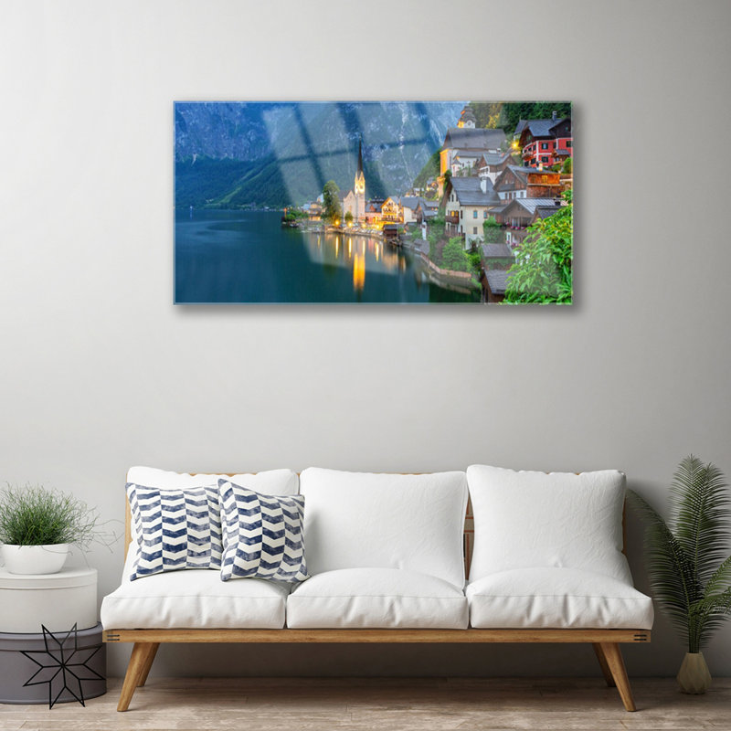 City Sea - Unframed Photograph on Glass
