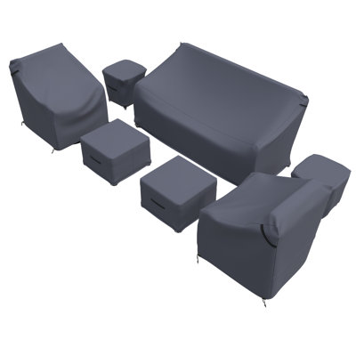 Tommy Wicker/Rattan Outdoor Conversation Sets Patio Furniture Covers by Latitude Run