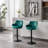 Adjustable Bar Stools with Backrest and Footrest, Set of 2-1137210521