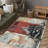 Modern Geometric Printed Rug with Soft Non-Woven Thin Type Material for Elegant Indoor Home Decor-538349204