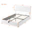 Lit plateforme tapissier avec système de rangement hydraulique-309676915-324212421