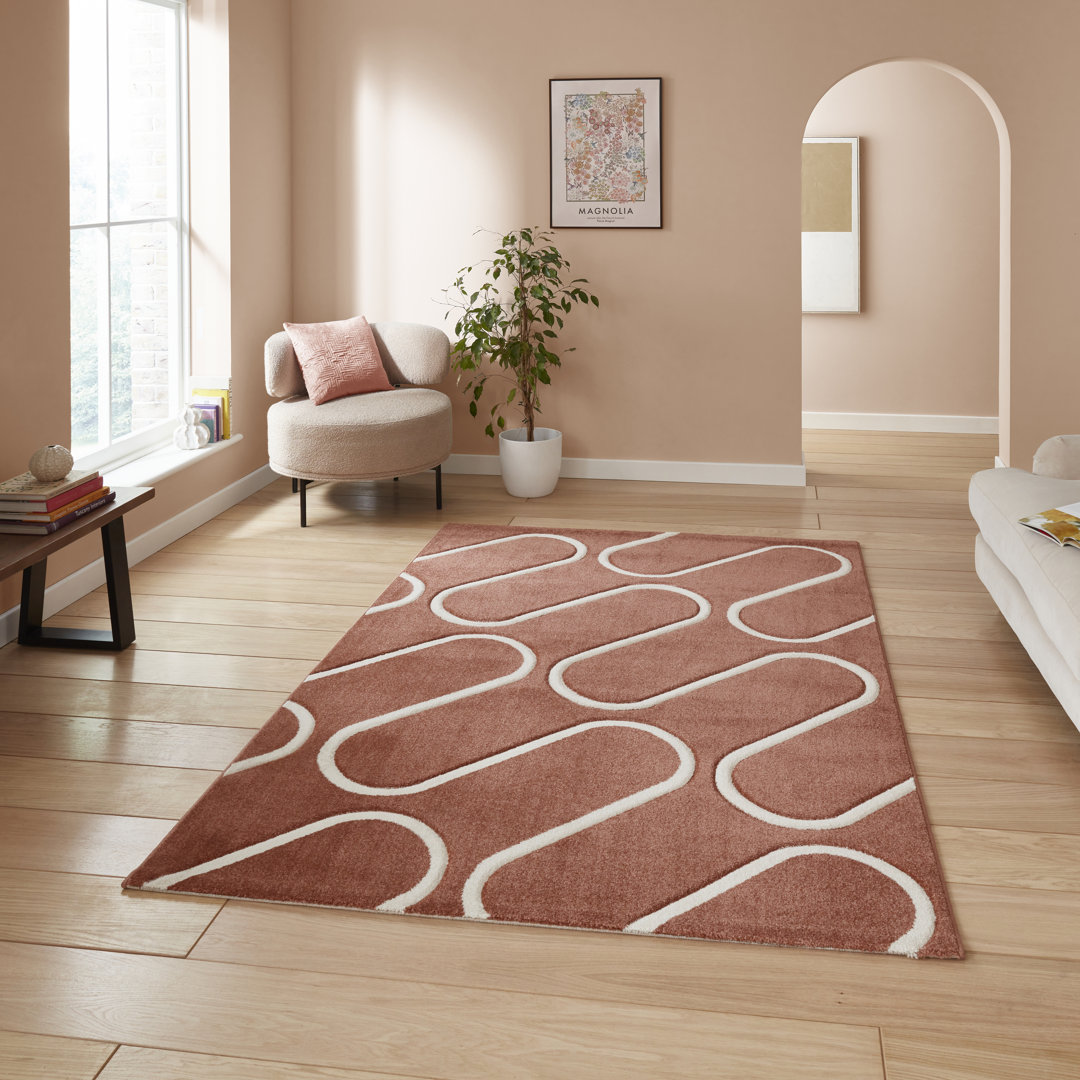 Catherine Lansfield Geometric Shapes Area Rug