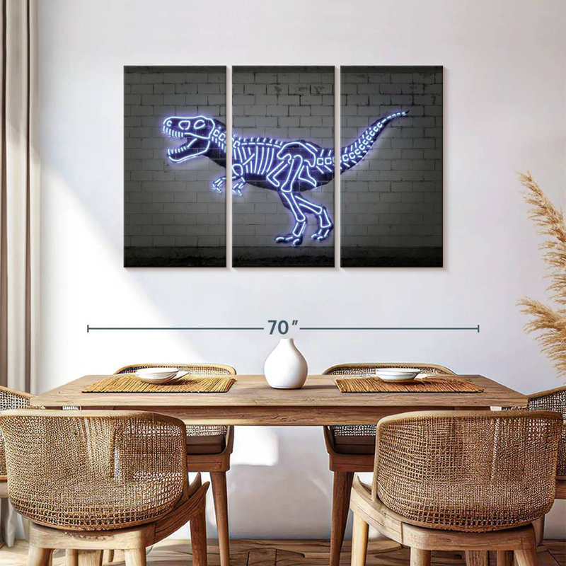 T Rex Bones, 36" H x 57" W