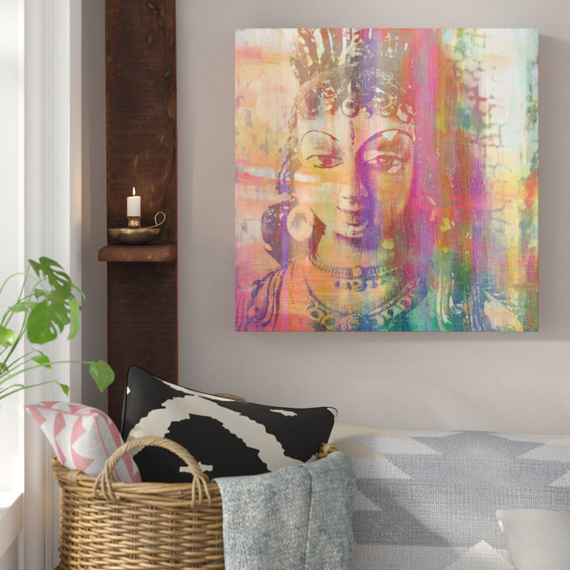 Parvez Taj - Wrapped Canvas Print, 45cm H x 45cm W