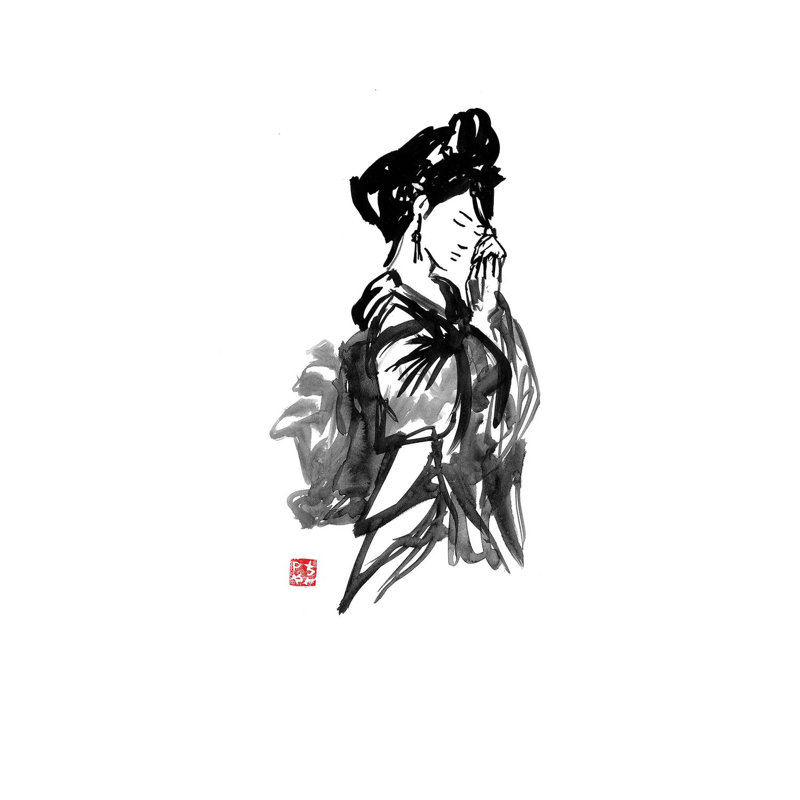 Remembrance by Péchane - Print on Canvas, Wrapped Canvas, 30.48 cm H x 45.72 cm W