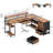 Lymon L-Shaped Metal Computer Desk-1934775051