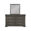 Miroir gris foncé