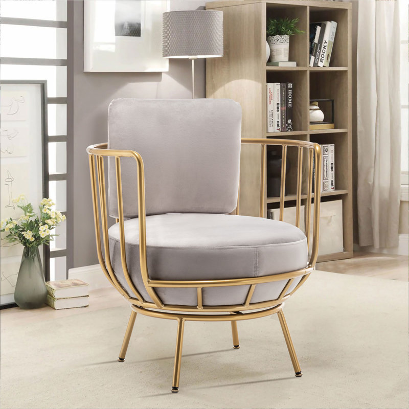 Fauteuil demi-tonneau pivotant