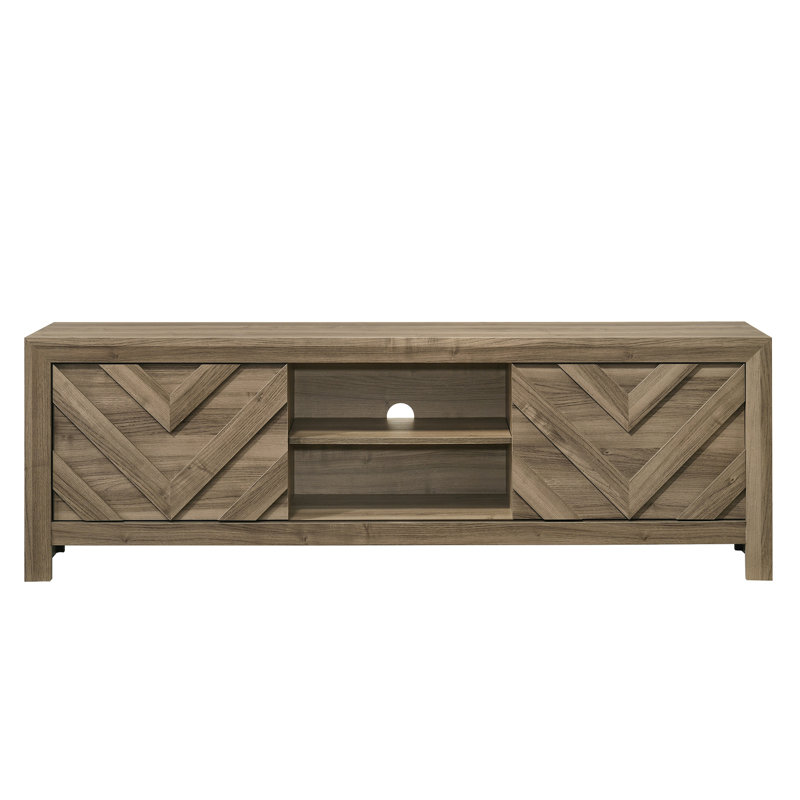 Meuble télé 1pc Rustic, Brown