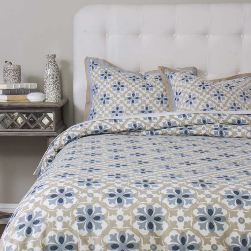 Housse de couette Alyce - simple, Couette simple + 1 taie décorative