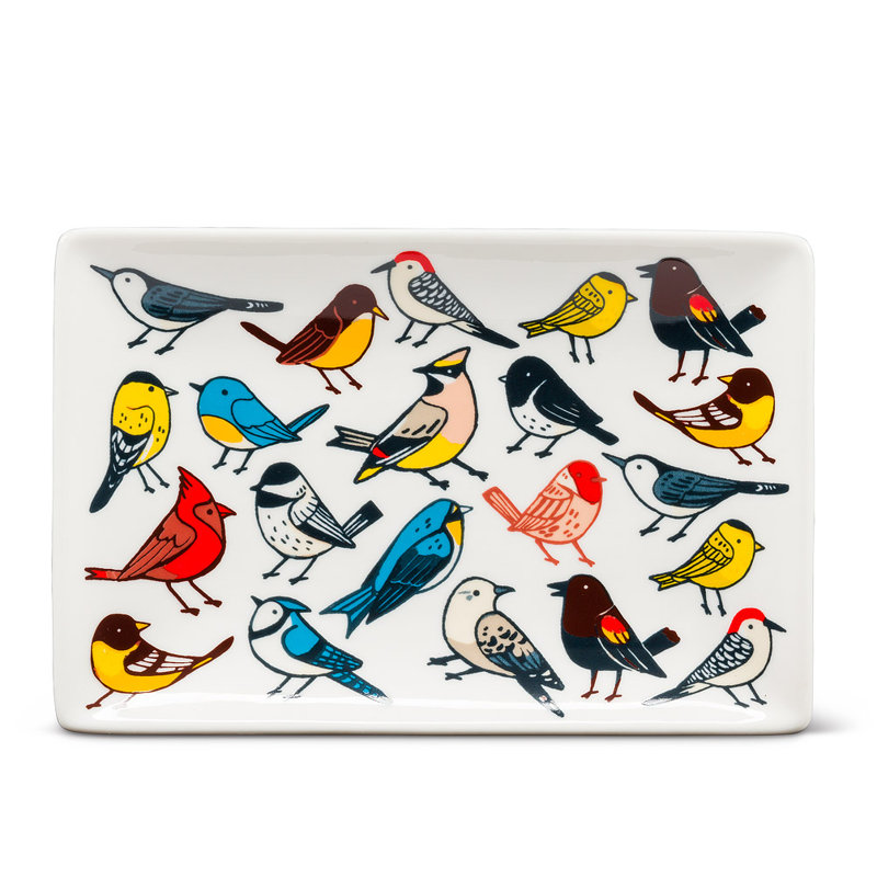 Plateau à oiseaux Allover