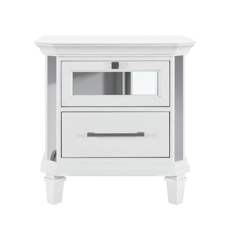 MUHAN WHITE NIGHTSTAND