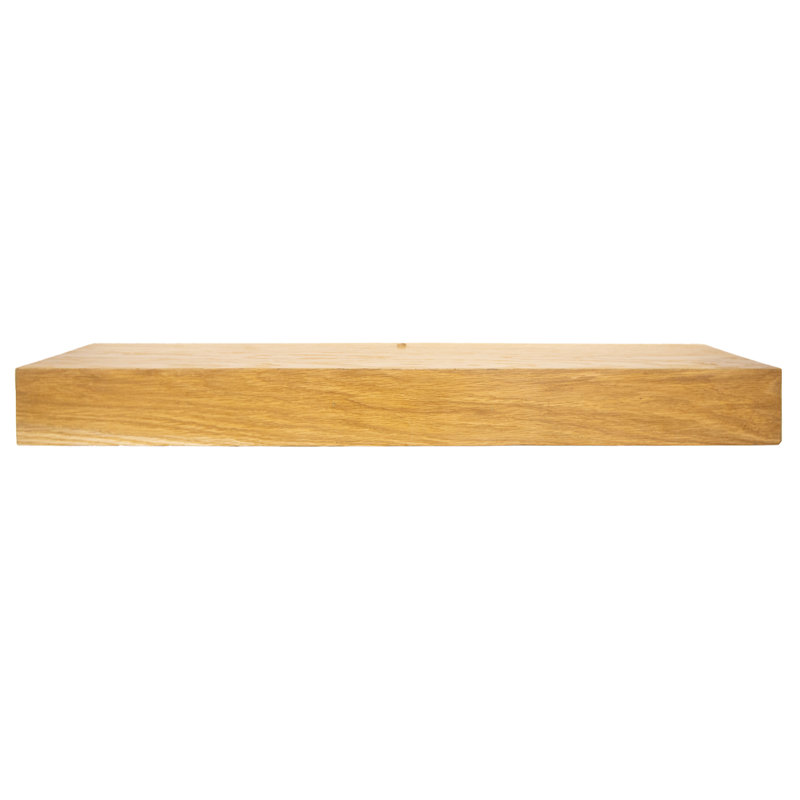Ensemble de 2 tablettes flottantes Rayne, Naturel, H 4 po x l 20 po x P 5 po