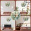 Horloge murale papillon