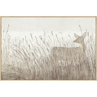 Silent Watcher Canvas Wall Art