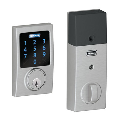 Schlage Connect Z-Wave Plus Smart Deadbolt with Century Trim