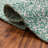 Hand Braided Farmhouse Green Reversible Area Rug-1872700454