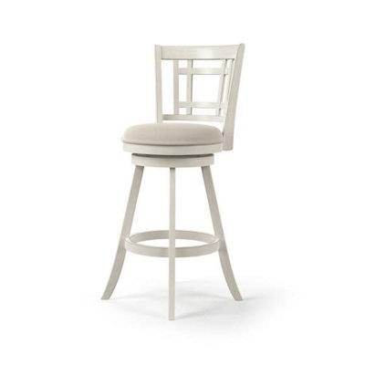 Agustin Swivel Upholstered Counter Stool