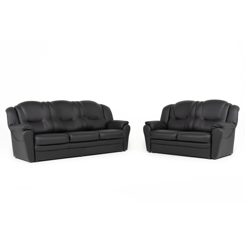 3+2 Sofa Set Faux Leather