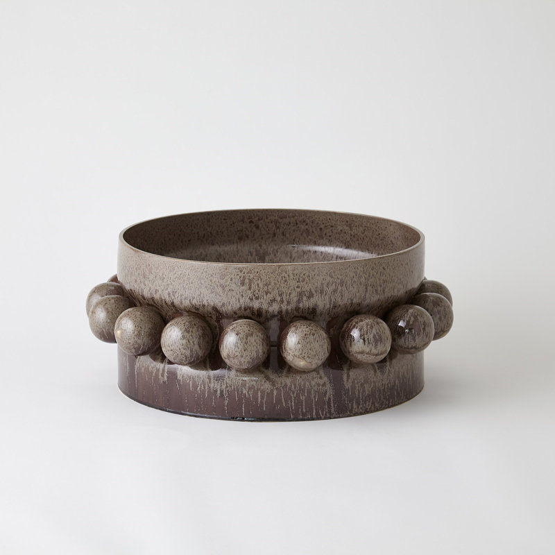 Bol Hera - blanc mat, Bronze