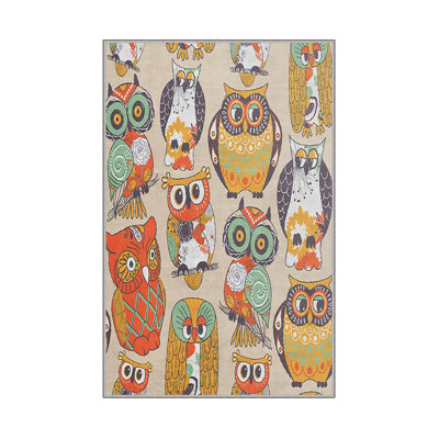 Stylish Woven Carpet (4 x 6 ft), 100% Polyester, 0.4 in Pile Height | Antibacterial, Non-Slip Underside | Machine Washable, 3D Digital Printing | Perfect for Living Room, Bedroom, and Home Decor