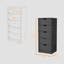 Commode Kamran, cinq tiroirs Narrows, largeur x 17,7-1238147052