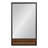 Muirhead Metal Rectangle Mirror with Shelves