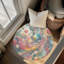 Tapis tressé Magic Watercolors-628888886